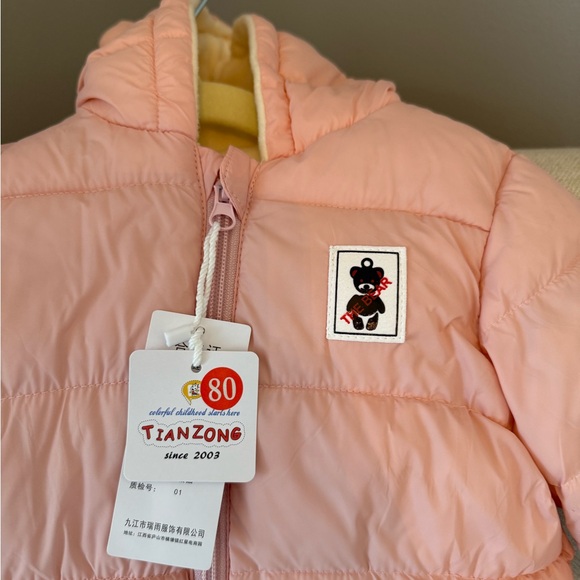 Baby Girl Snow Suit in Pink - NWT - Picture 2 of 5